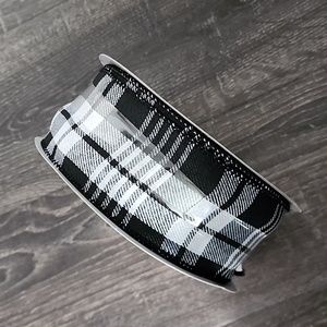 Celebrate It "checkered" jumbo Wired Ribbon